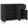 vidaXL Sideboard Hochglanz-Schwarz 90x30x72 cm Holzwerkstoff