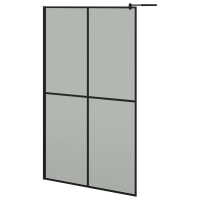 vidaXL Duschwand für Walk-in Dusche 118x190 cm...