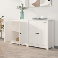 vidaXL Sideboards 2 Stk. Weiß 70x35x80 cm...