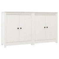 vidaXL Sideboards 2 Stk. Weiß 70x35x80 cm...