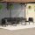 vidaXL 7-tlg. Garten-Lounge-Set mit Kissen Aluminium Anthrazit