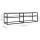 vidaXL TV-Schrank Transparent 140x40x40,5 cm Hartglas