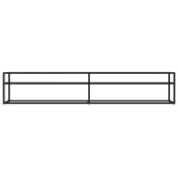 vidaXL TV-Schrank Transparent 220x40x40,5 cm Hartglas