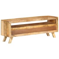 vidaXL TV-Schrank 110x30x40 cm Massivholz Mango