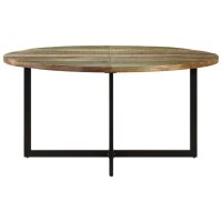 vidaXL Esstisch 150x75 cm Altholz Massiv