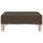 vidaXL Fußhocker Braun 78x56x32 cm Stoff