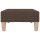 vidaXL Fußhocker Braun 78x56x32 cm Stoff