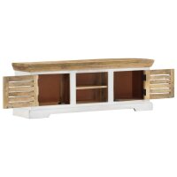 vidaXL TV-Schrank 110x30x40 cm Massivholz Mango