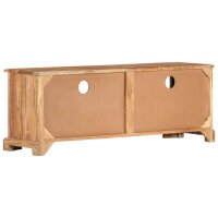 vidaXL TV-Schrank Massivholz Akazie 110x30x40 cm Braun