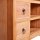 vidaXL TV-Schrank 100x40x45 cm Massivholz Mahagoni