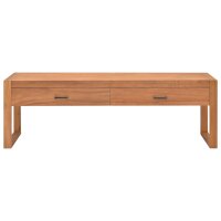 vidaXL TV-Schrank 120x40x45 cm Massivholz Teak