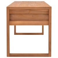 vidaXL TV-Schrank 120x40x45 cm Massivholz Teak