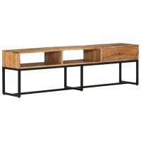 vidaXL TV-Schrank 160x30x45 cm Massivholz Akazie