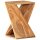 vidaXL Beistelltisch 35x35x55 cm Massivholz Akazie