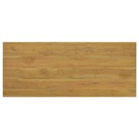 vidaXL Wand-Badschrank 110x45x30 cm Teak Massivholz