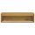 vidaXL Wand-Badschrank 110x45x30 cm Teak Massivholz