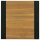 vidaXL Wand-Badregal 45x45x35 cm Massivholz Teak