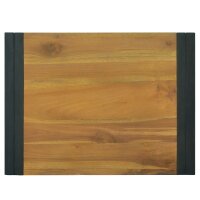 vidaXL Wand-Badregal 60x45x35 cm Massivholz Teak