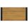 vidaXL Wand-Badregal 90x45x35 cm Massivholz Teak