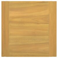 vidaXL Wand-Badregal 45x45x35 cm Massivholz Teak