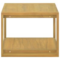 vidaXL Wand-Badschrank 60x45x35 cm Massivholz Teak