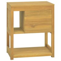 vidaXL Badschrank 60x40x75 cm Massivholz Teak