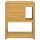 vidaXL Badschrank 60x40x75 cm Massivholz Teak