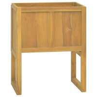 vidaXL Badschrank 60x45x75 cm Massivholz Teak