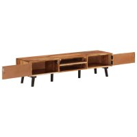 vidaXL TV-Schrank 145x35x35 cm Akazie Massivholz