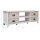 vidaXL TV-Schrank 108x30x40 cm Massivholz Paulownia