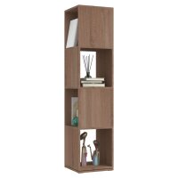 vidaXL Drehregal Sonoma-Eiche 34,5x34,5x147,5 cm Holzwerkstoff