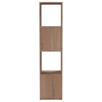 vidaXL Drehregal Sonoma-Eiche 34,5x34,5x147,5 cm Holzwerkstoff