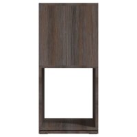 vidaXL Drehregal Grau und Sonoma-Eiche 34,5x34,5x147,5cm Holzwerkstoff