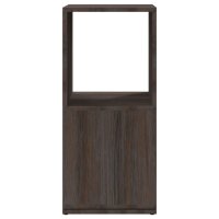 vidaXL Drehregal Grau und Sonoma-Eiche 34,5x34,5x147,5cm Holzwerkstoff