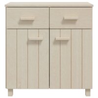 vidaXL Sideboard HAMAR Honigbraun 79x40x80 cm Massivholz Kiefer