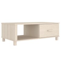 vidaXL Sideboard HAMAR Honigbraun 100x55x35 cm Massivholz...