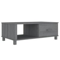 vidaXL Couchtisch HAMAR Dunkelgrau 100x55x35 cm...