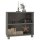 vidaXL Sideboard HAMAR Hellgrau 85x35x80 cm Massivholz Kiefer