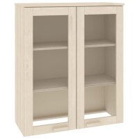 vidaXL Highboard-Oberteil HAMAR Honigbraun 85x35x100 cm...