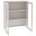 vidaXL Highboard-Oberteil HAMAR Wei&szlig; 85x35x100 cm Massivholz