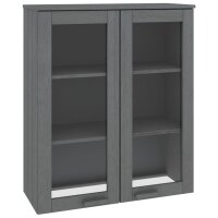 vidaXL Highboard-Oberteil HAMAR Dunkelgrau 85x35x100 cm...