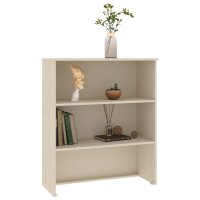 vidaXL Highboard-Oberteil HAMAR Honigbraun 85x35x100 cm Massivholz