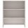 vidaXL Highboard-Oberteil HAMAR Wei&szlig; 85x35x100 cm Massivholz