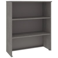 vidaXL Highboard-Oberteil HAMAR Hellgrau 85x35x100 cm...