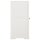 vidaXL Kunststoffschrank 40x43x85,5 cm Holzdesign Angora-Wei&szlig;