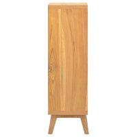 vidaXL Kommode 40x30x100 cm Massivholz Teak
