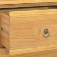 vidaXL Kommode 40x30x100 cm Massivholz Teak