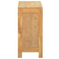 vidaXL Kommode 80x30x55 cm Massivholz Teak