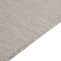 vidaXL Outdoor-Teppich Flachgewebe 80x150 cm Taupe