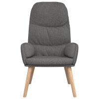vidaXL Relaxsessel Hellgrau Stoff